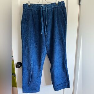 Wax London Kurt Trousers in Indigo Cord 34 L